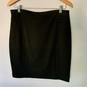 Black Express pencil skirt